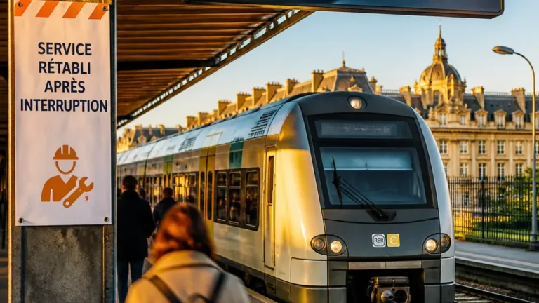 Le RER C retrouve un service normal dans les Yvelines après 39 jours d’interruption