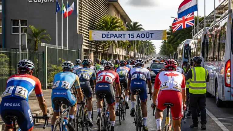 Le Tour cycliste de Guyane débute le 15 août avec neuf étapes et des invités internationaux