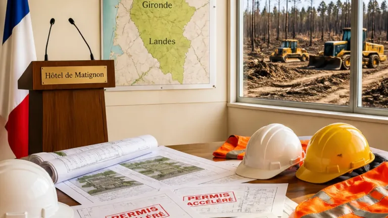 Lecornu annonce 12 millions d’euros pour la reconstruction en Gironde et dans les Landes
