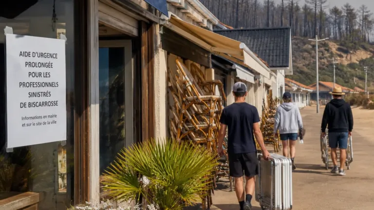 Les aides aux entreprises impactées par les feux prolongées jusqu’au 4 octobre