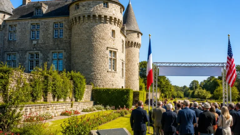 Les États‑Unis financent la restauration du château natal de La Fayette à Chavaniac-Lafayette