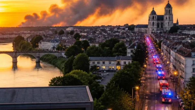 Les fumées de l’incendie de Luglon jusque dans l’Agenais : les pompiers appellent à la vigilance et à la retenue
