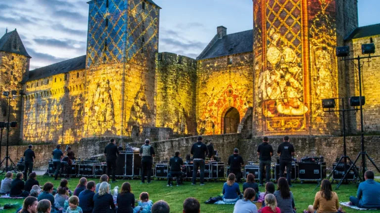 Les « Lumières de Blandy » animent le château fort jusqu’au 29 août
