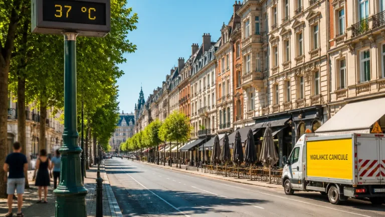 Lille : canicule persistante, 37 °C attendus et vigilance renforcée