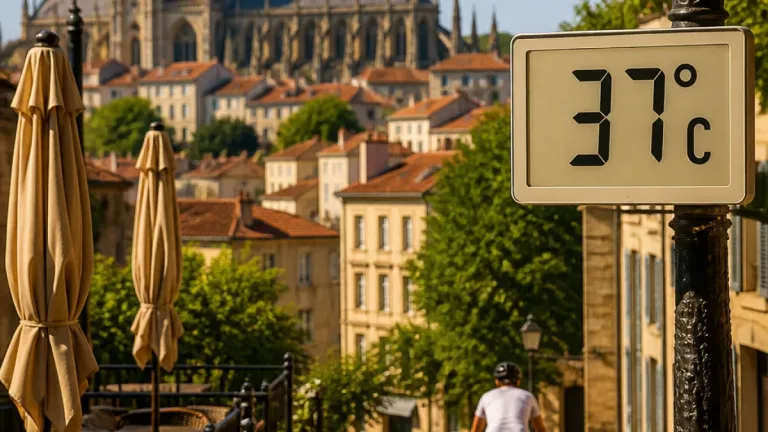 Limoges : journée très chaude annoncée mercredi, les températures peuvent atteindre 37 °C