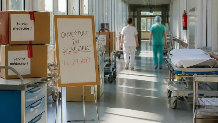 Lons-le-Saunier : le service de médecine 7 du CH de Lons déménage pour rénovation du bâtiment A
