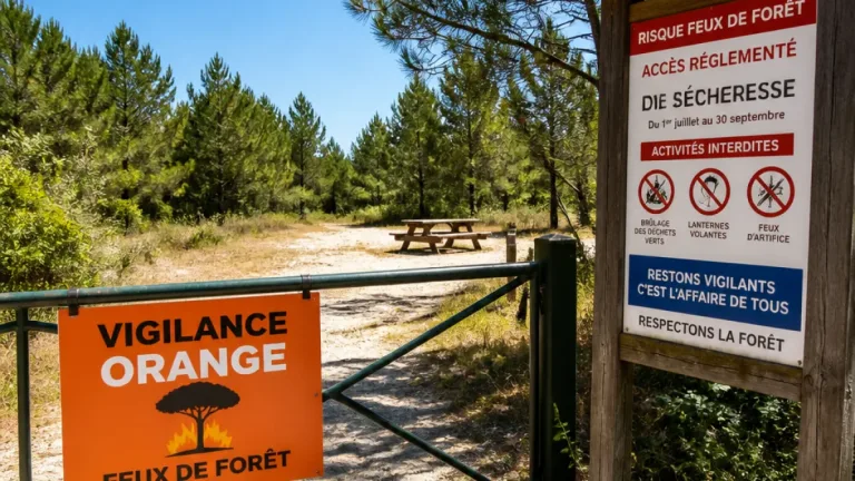 Lot‑et‑Garonne maintenu en vigilance ORANGE feux de forêt : restrictions et consignes jusqu’au 13 août