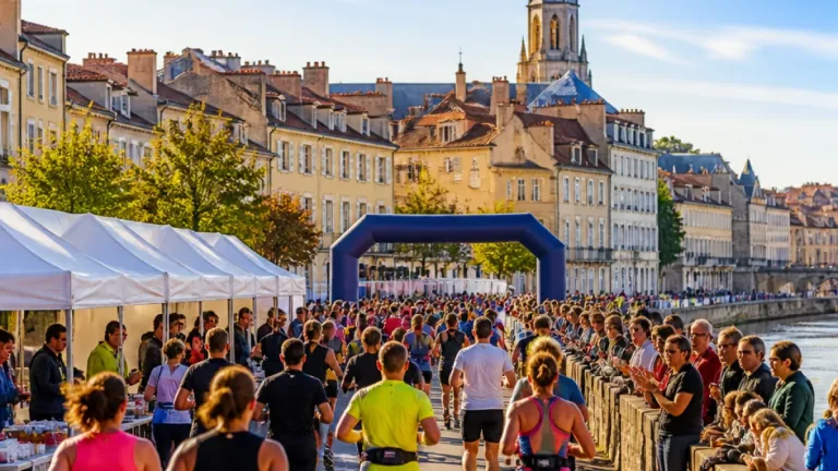 Mâcon : le semi‑marathon s'est couru ce matin sous le soleil, organisé par la T'EAM
