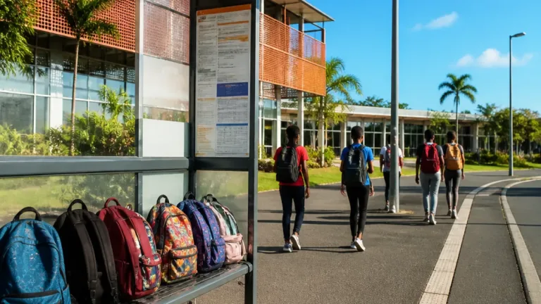 Manque de transports : l’École de la Deuxième Chance de Rivière‑Salée confrontée à un risque massif de décrochage