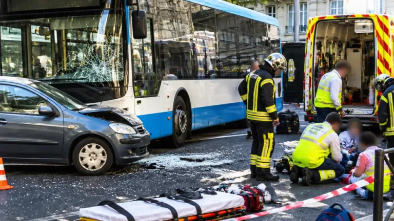 Marseille : 18 blessés, dont trois enfants, après une collision entre un bus RTM et une voiture