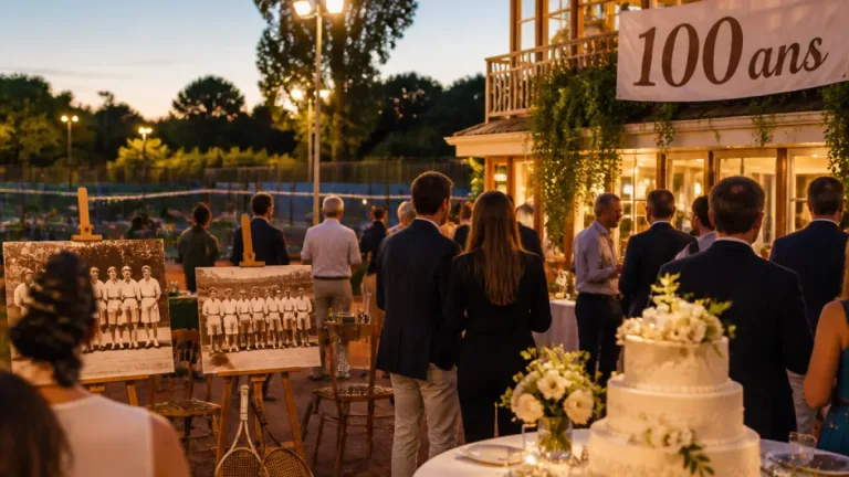Melun : le Tennis Club célèbre cent ans de jeux, de formation et d’avenir