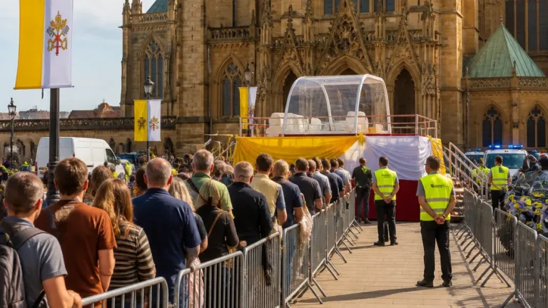Metz se prépare à accueillir le pape Léon XIV le 28 septembre