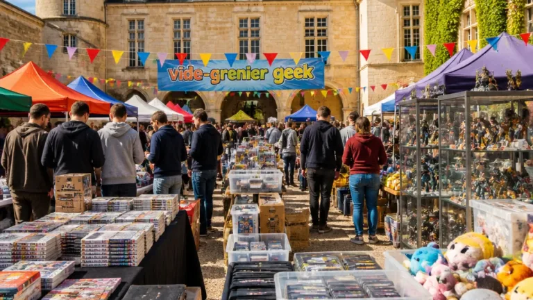 Mont-de-Marsan : le vide‑greniers « geek » de Nahuques attire les passionnés