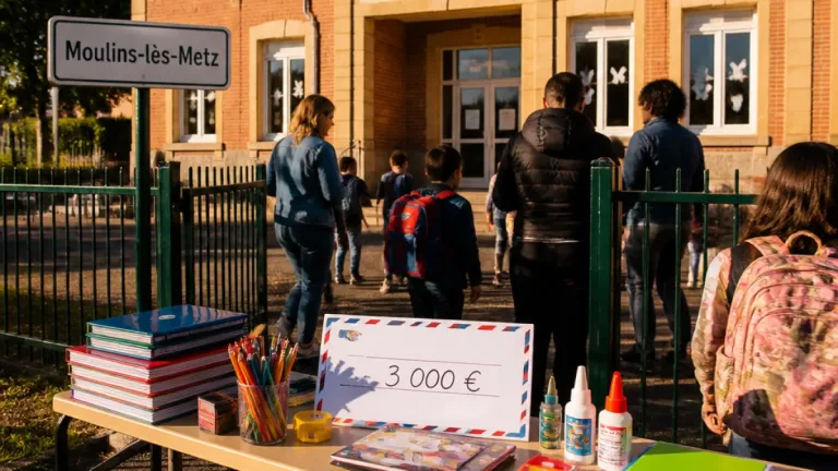 Moulins-lès-Metz : 3 000 € alloués aux écoles, un exemple pour les communes comme Moulins