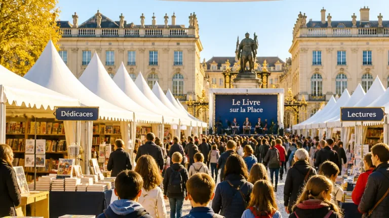 Nancy accueille le Livre sur la Place : trois jours et 544 auteurs place de la Carrière