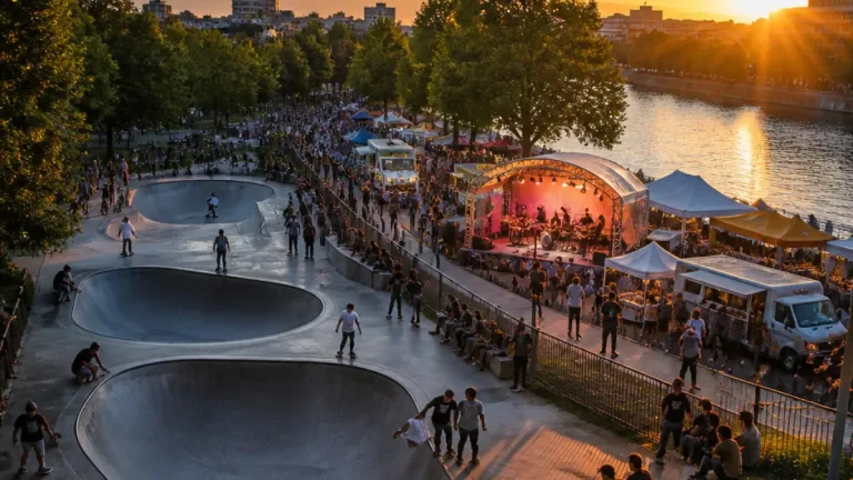 Nancy : Sonic Curves revient au skatepark pour trois jours de scène locale et de pratiques