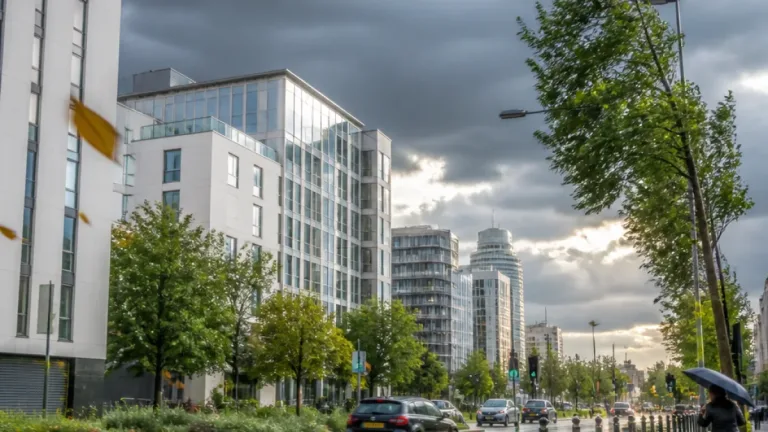 Nanterre : ciel couvert, vent soutenu et pluie attendue mardi 8 septembre