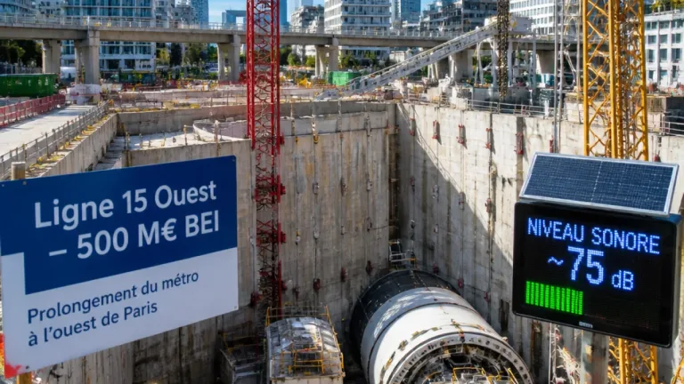 Nanterre : la BEI soutient la construction de la section Ouest de la ligne 15, un tournant pour la mobilité