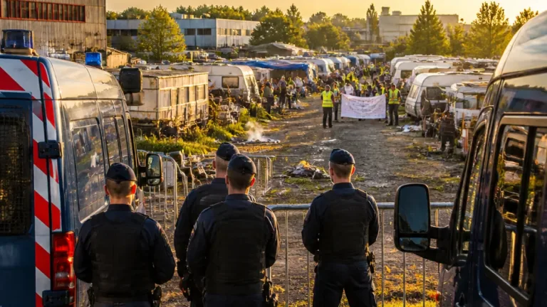 Nantes : deux bidonvilles évacués à l’est, autorités et associations en désaccord