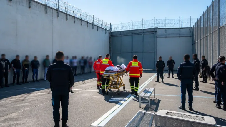 Nantes : un détenu grièvement blessé après une rixe dans la cour du centre de détention
