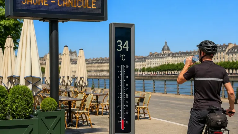 Nantes : vigilance jaune canicule, prévisions à 34 °C et recommandations pour la journée