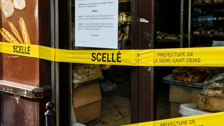 Noisy‑le‑Sec : une boulangerie fermée en urgence pour « risque grave de santé publique »