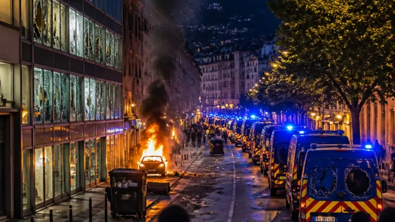 Nuit de violences à Chambéry après la prise en charge d’un conducteur grièvement blessé