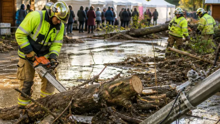 Orages dans l'Aude : une soixantaine d'interventions et la fête du cassoulet perturbée à Castelnaudary