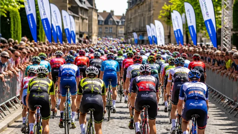 Paul Lapeira favori au départ d’Avranches pour la Polynormande, 169 km entre bosses et suspens