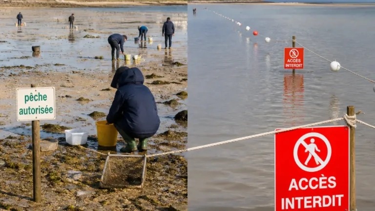 Pêche à pied : réouverture partielle à Assérac, maintien d’une interdiction entre Batz-sur-Mer et Pornichet