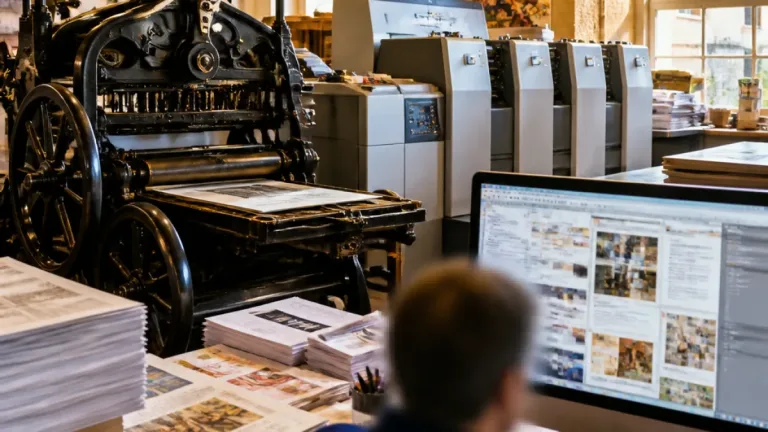 Périgueux : l'Imprimerie La Lauze, centenaire, face à la vague de l'intelligence artificielle