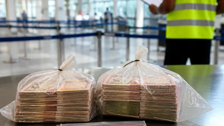 Plus de 31 000 € saisis à l’aéroport et 83 g de crack découverts lors d’un contrôle à Fort‑de‑France