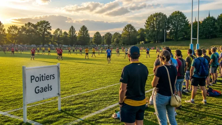 Poitiers accueille son premier tournoi de football gaélique, le club Poitiers Gaels se structure