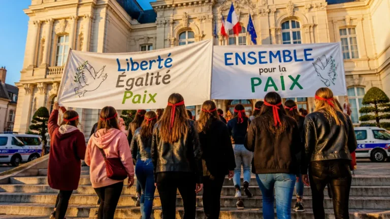 Poitiers : des mères des Trois Cités manifestent jusqu’à la mairie contre la violence
