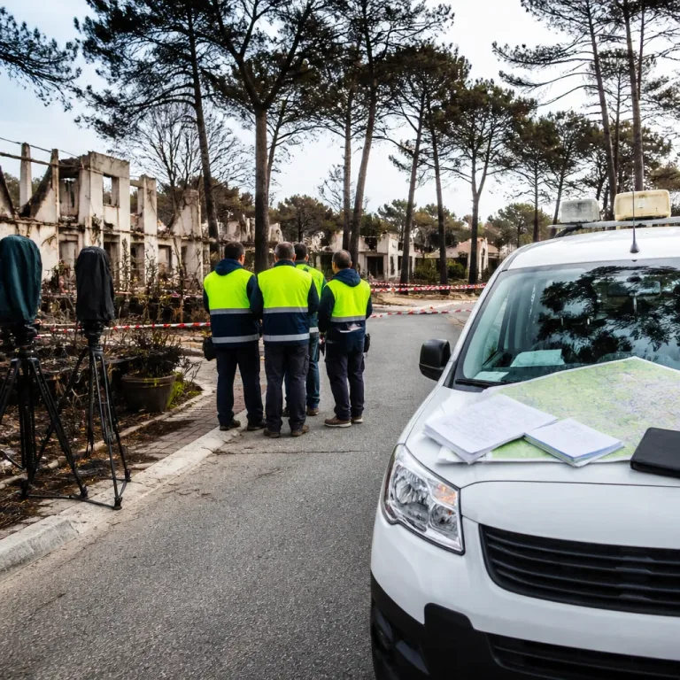 Lecornu au Porge : visite non annoncée au cœur de la commune la plus sinistrée de Gironde