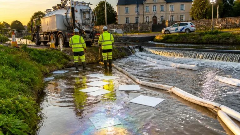 Pollution au Radon à Bueil : jusqu’à 200 litres d’hydrocarbures déversés, une intervention d’urgence déclenchée