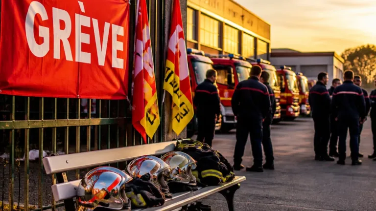 Pompiers en grève dans le Sud‑Ouest : forts taux de participation et tensions sur les moyens