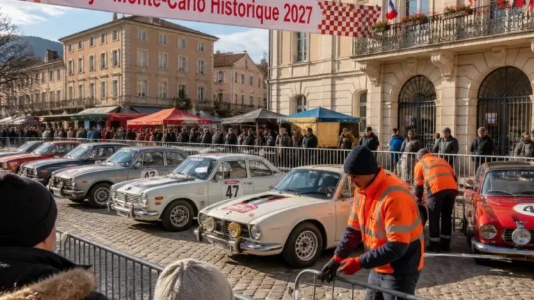Privas accueillera à nouveau une étape du rallye Monte‑Carlo historique en 2027