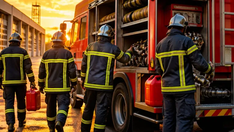 Quatre pompiers des Ardennes partis en renfort dans le Pas‑de‑Calais pour une mission de 72 heures