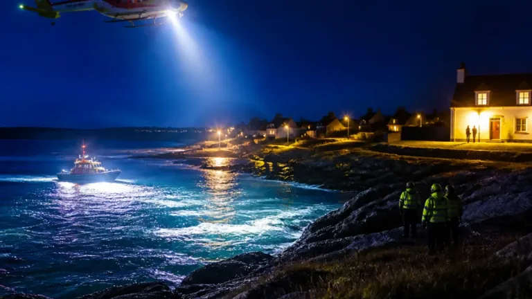 Recherche nocturne au large de Penmarc’h : un couple de kayakistes finalement retrouvé sain et sauf