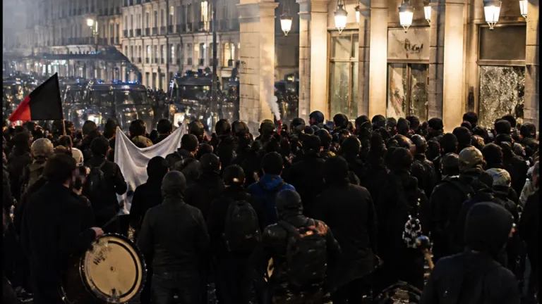 Rennes : des milliers de manifestants pour la jeunesse, la mobilisation se heurte à des violences