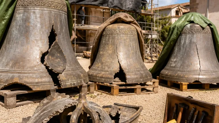 Robécourt : les cloches volées retrouvées brisées, la réparation coûtera des dizaines de milliers d’euros