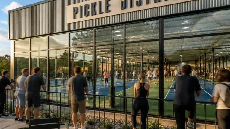 Rouen : un nouveau complexe de pickleball ouvre à Sotteville et attire les curieux