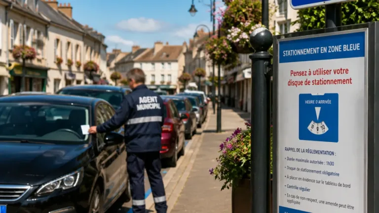 Saâcy‑sur‑Marne mettra fin à la tolérance et verbaliserá le non‑respect de la zone bleue dès septembre