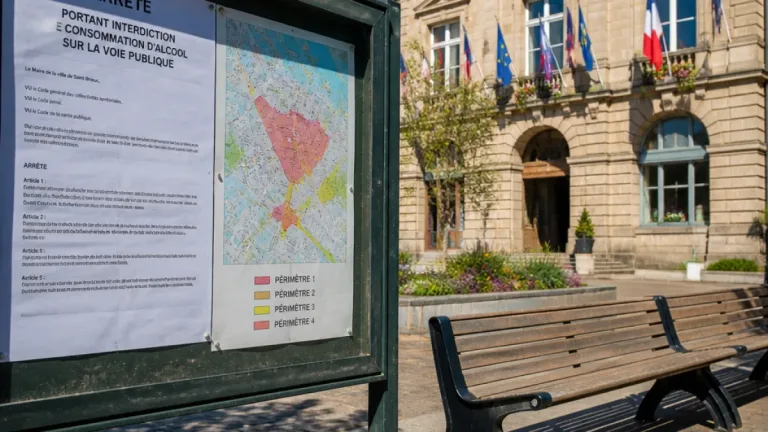 Saint-Brieuc : la ville étend l'interdiction de consommation d’alcool sur la voie publique