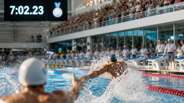 Saint-Denis en liesse : le relais 4x200 m et Léon Marchand offrent une soirée mémorable