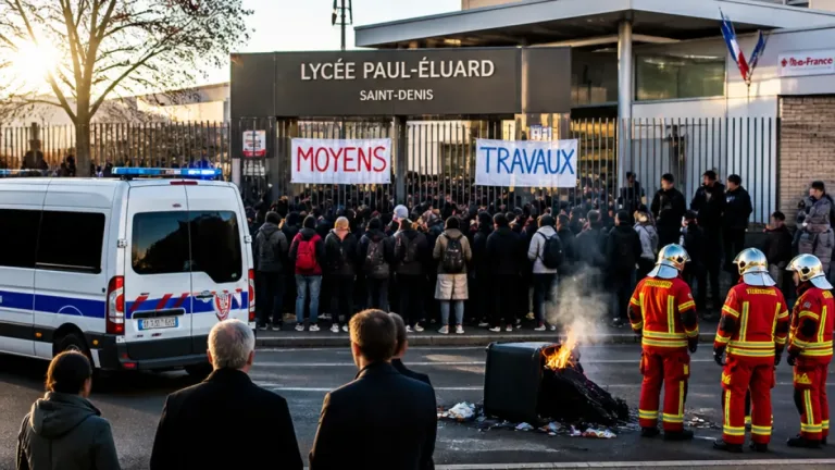 Saint-Denis : une mobilisation contre la vie chère dans le calme, barrage filtrant au Barachois