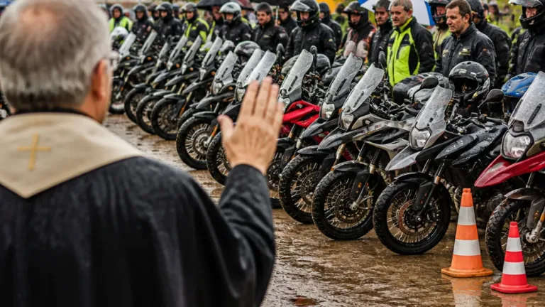 Saint-Lô : 200 motos bénies au 38e rassemblement de la Licorne au Parc des expositions