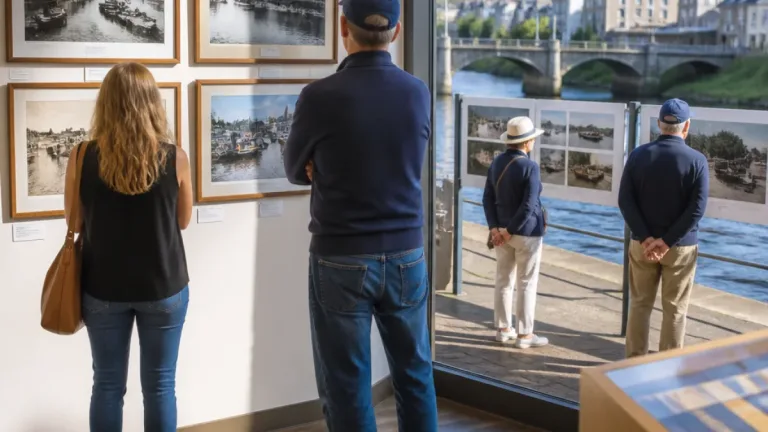 Saint-Lô : une exposition photographique retrace un siècle de souvenirs sur les bords de la Vire