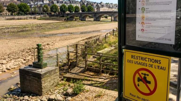 Sarthe : deux communes et plusieurs bassins placés en situation de crise, nouvelles restrictions sur l'eau